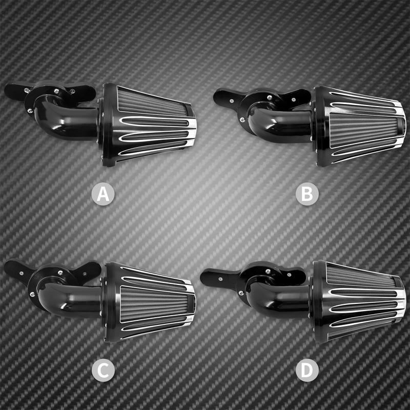 Motorcycle CNC Air Cleaner Filter For Harley Sportster XL 1200 883 48 72 Dyna Touring Softail Fat Boy CVO Electra Road Glide FLH