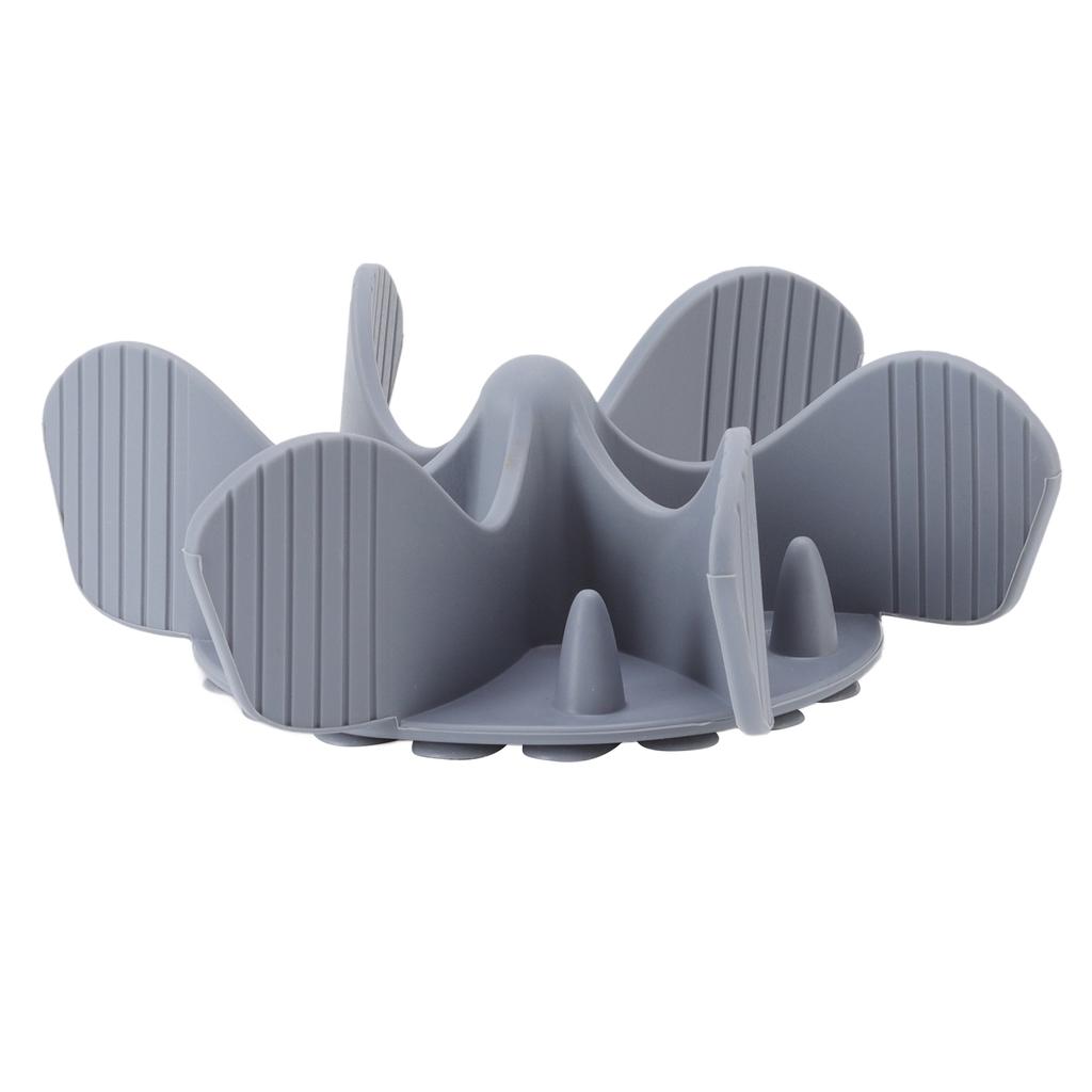 Slow Feeder Dog Bowls Insert Silicone Cuttable Slow Feeder Insert with Strong Suction Cups Base for Various Dog Bowls