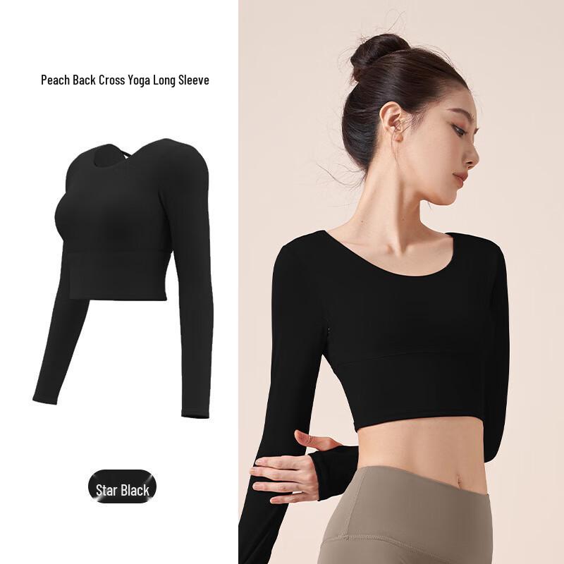 

Dongchen Pufi Women s Slim-Fit Yoga Sports Top XL