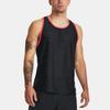 Under Armour Everywhere Letter Print Running Tank Men Tops Black 1379292-001