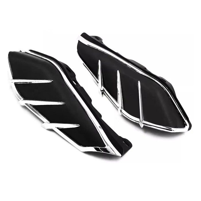 Zwischenrahmen-Deflektor für Harley Davidson Touring 09-25 WA4 schwarz / chrom