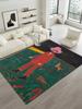 Fashion Art Decorate Living Room Carpet Home Large Area Coffee Tables Plush Mat Vintage Advanced IG Bedroom Rug