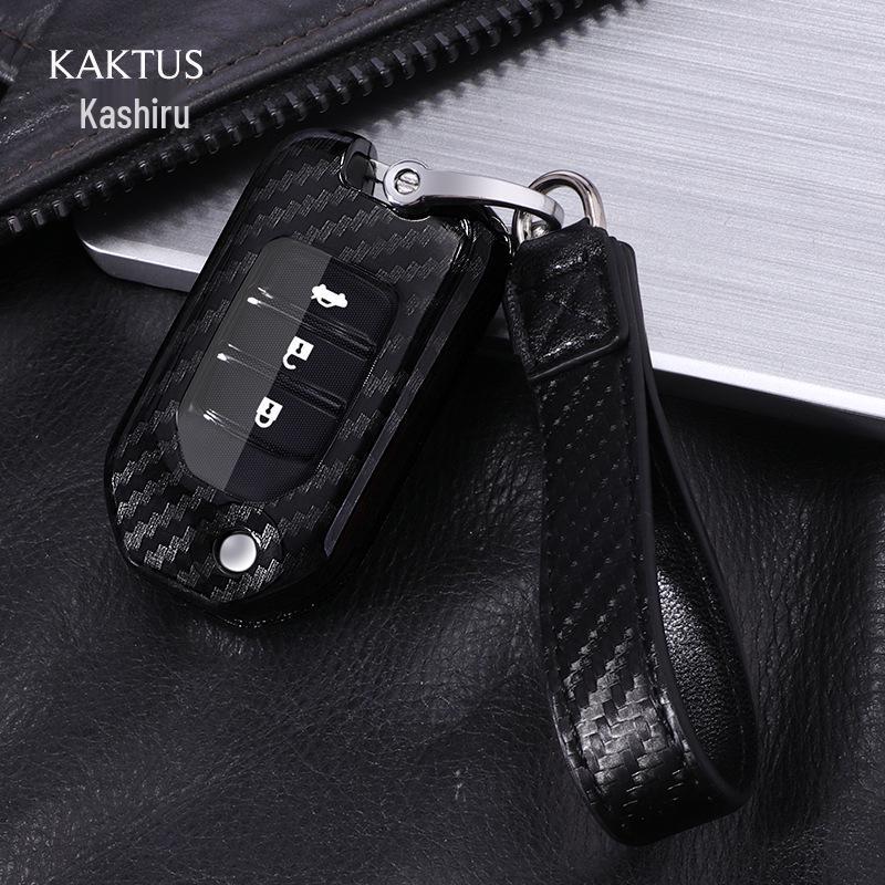 

KAKTUS Car Key Case for Honda Vezel, XRV, Odyssey, Elysion, Greiz