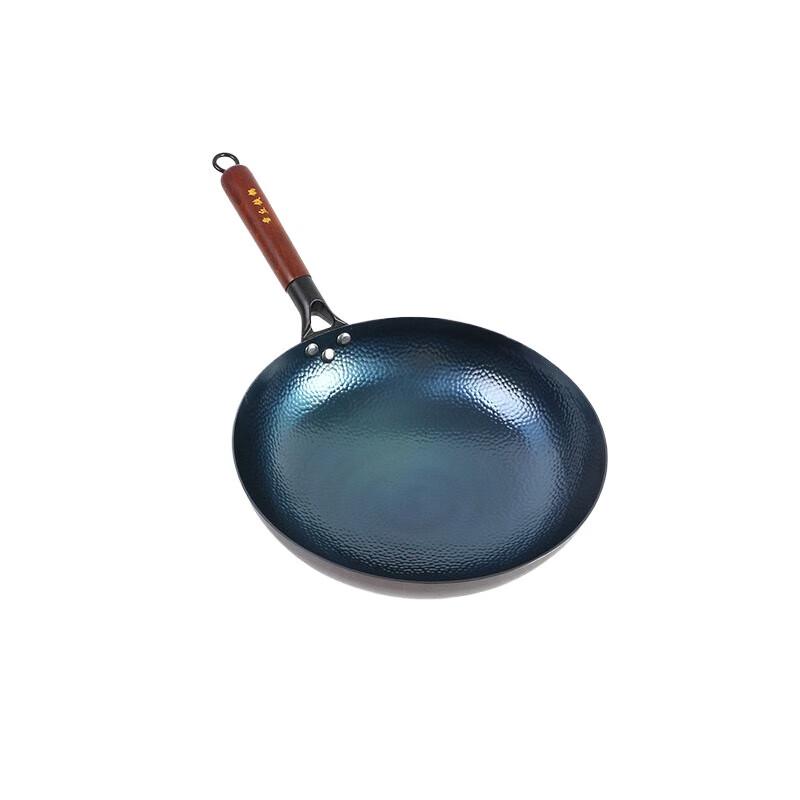 Jinweide Zhangqiu Iron Wok with Wooden Lid