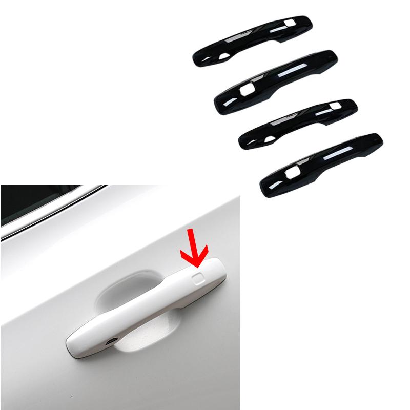 Pentru Volvo xc90 xc60 s90 v90 decor maner ușă autocolant negru mașină accesorii auto