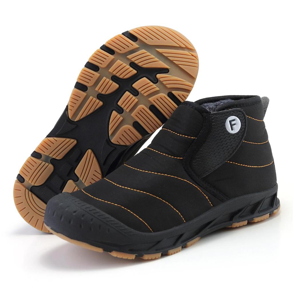 Large Size Outdoor Winter Fashion Boots - Men's & Women's Thickened Velvet Snow & Mountaineering Cotton Shoes.