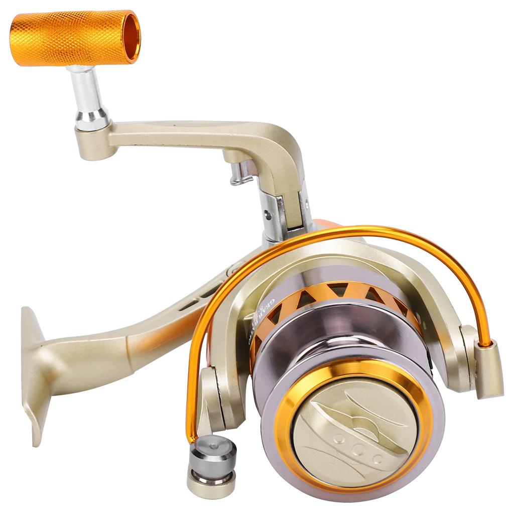 JF5000 Portable Metal Fishing Line Reel Sea Rod Casting Rods Throwing Fishing Accessory