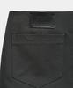 ETRE AU SOMMET Front Zip Belt Detail Mini Skirt (Dark Gray)