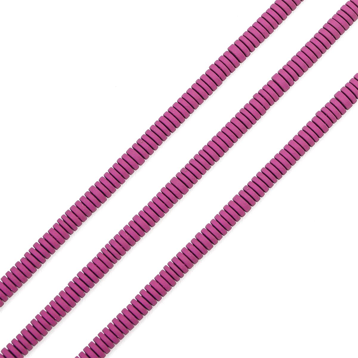 

330 шт. натуральный камень плоский круглый диск гематит свободные разделительные бусины для ожерелья браслет DIY ювелирные изделия аксессуары 6mm 330pcs фиолетовый