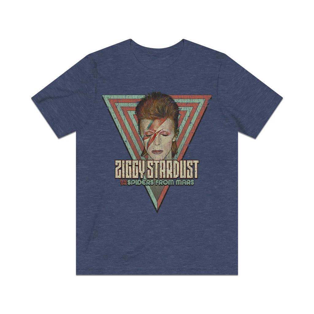 

Ziggy Stardust and The Spiders from Mars 1972 Vintage Men s T shirt 3XL