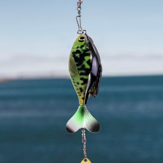 9cm/16.8g Lebhafter Propeller Rotierender Traktor Angelköder Hardbait zum Angeln