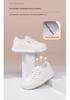 Red Dragonfly Women's White Height-Increasing Casual Sneakers - 2025 Autumn Collection