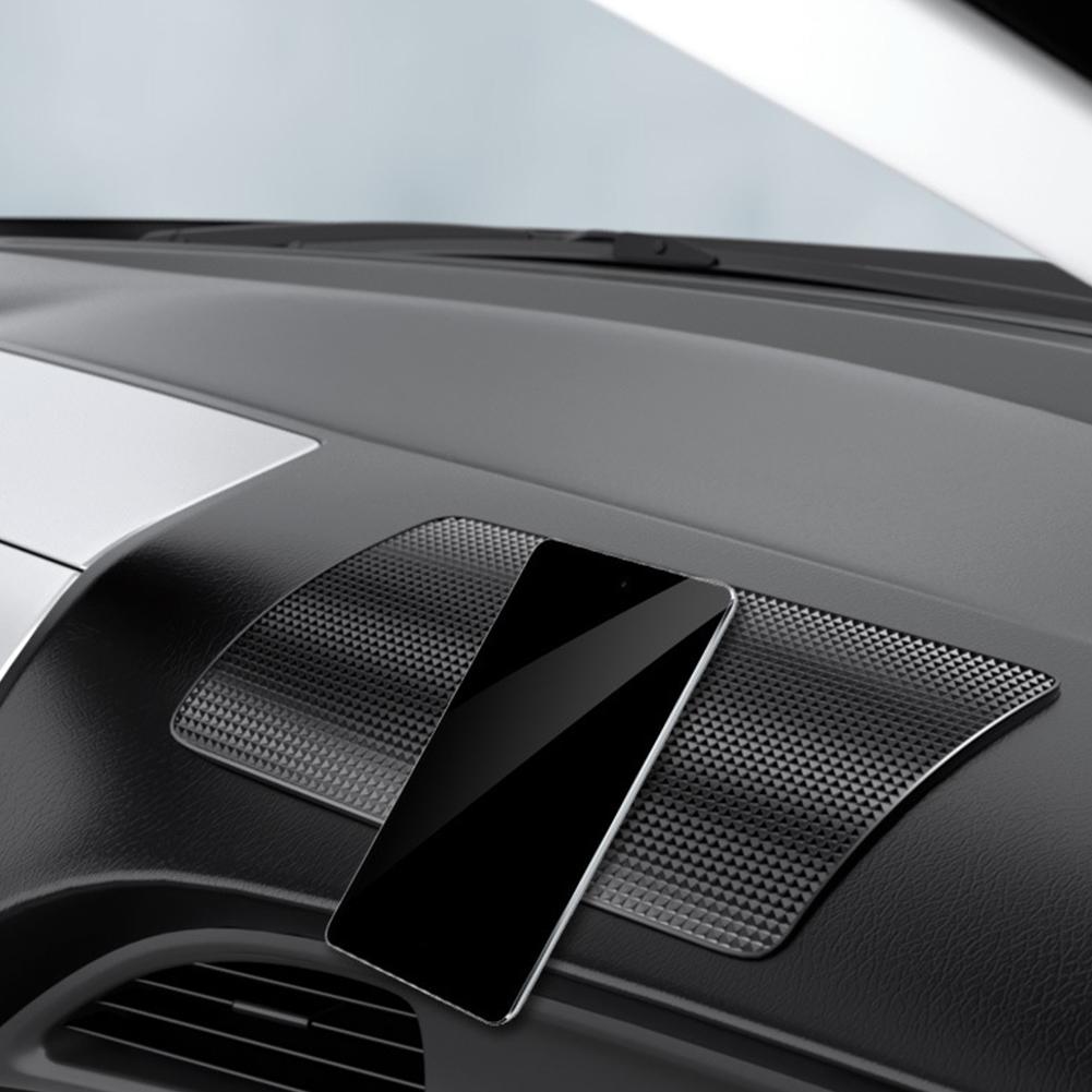 Nuevo Tablero de Coche Pegajoso Antideslizante PVC Alfombrilla Auto Gel Pegajoso Antideslizante Almohadilla Estilo de Coche Interior para Soporte de Teléfono Gafas de Sol