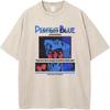 Vintage Manga Graphic Tshirt Harajuku Washed Oversized T Shirt For Mens Womens Clothing Summer Cotton Short Sleeve Tees Tops