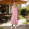 Camicia da Donna Collo a Revers Manica Lunga Bottoni Abbottonatura Camicette con Tasche Colore Puro Vestibilità Regolare Camicia Casual da Lavoro Quotidiano