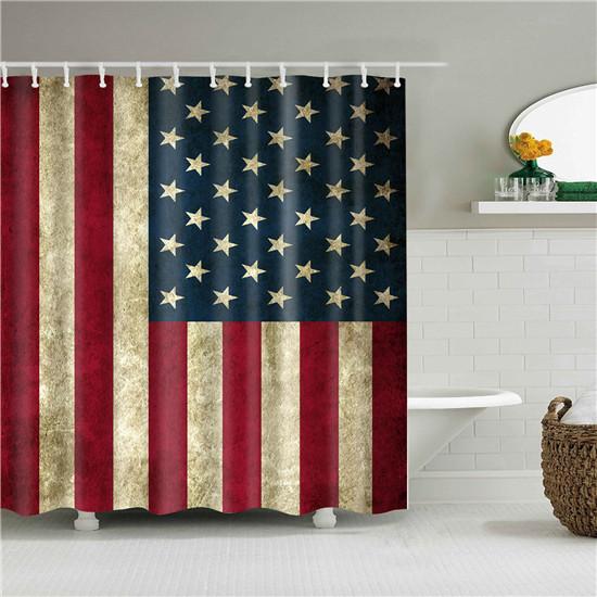 Vintage Style Paris Style Tower Retro Bathroom Shower Curtain Fabric Waterproof Polyester Cortina Ducha 180X180cm