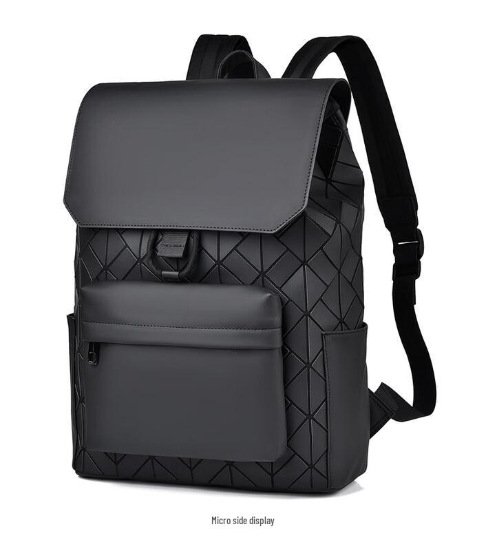 Мужской легкий рюкзак Zhiliu с ромбовидным узором 31*13*43cm