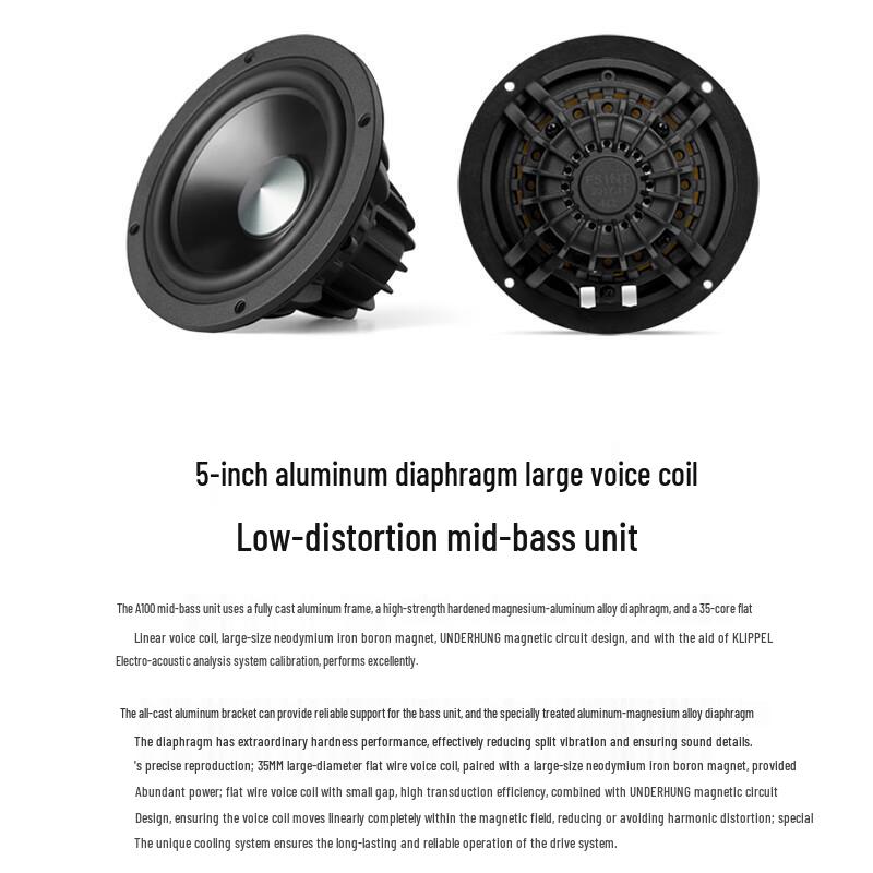 EDIFIER AIRPULSE A100 Hi-Res Audio Bookshelf Speakers CN plug (adapter included)