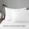 2Pcs Pillowcase Pillow Cover Satin Hair Beauty Pillowcase Comfortable Pillow Case Cushions Covers for Bedroom Bedding Home Decor