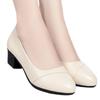 Femmes Mignon Jaune PU Bout Pointu Chaussures Plates Dame Décontracté Chaussures de Bureau Chaussures Blanches Confortables