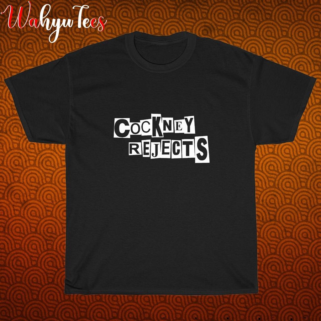 New COCKNEY REJECTS Logo Black/Grey/Navy/White Size S-5XL Unisex T-Shirt
