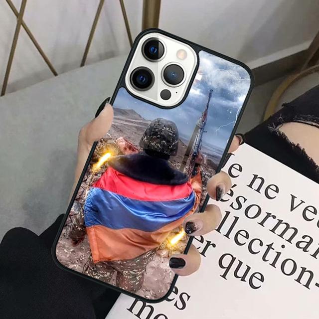 Armenia Armenian Flag Mobile Phone Cases Cover For iPhone 17 Air 16 15 14 12 13 11 Pro MAX apple Plus SE2020 Coque