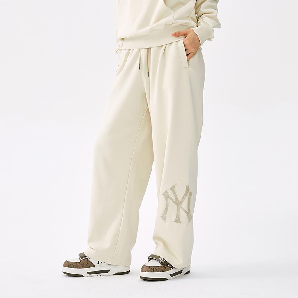 New MLB New York Yankees MONOGRAM Collection 25FW Casual Pants Unisex 3APTM0154-50CRD