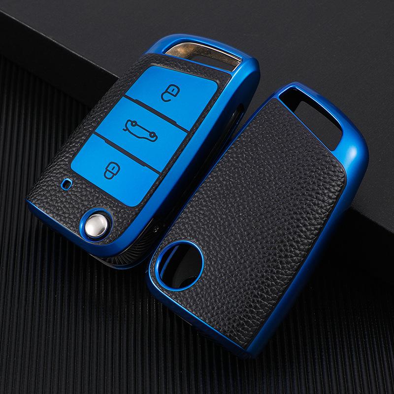 Volkswagen Passat 2017 TPU Folding Remote Key Protective Shell