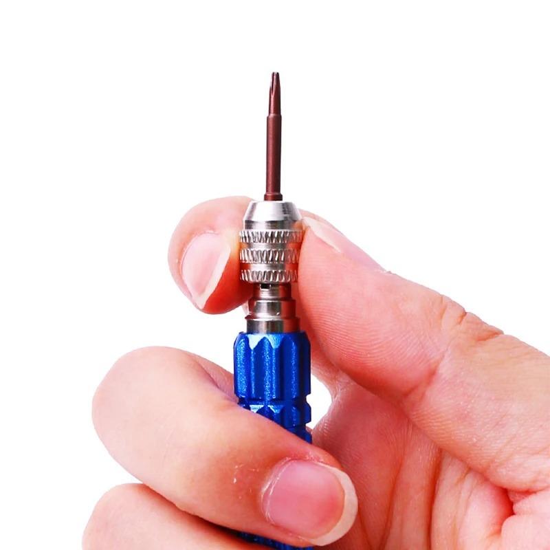 Eyeglass Repair Kit 5 In 1 Multifunctional Small Screwdriver Eyeglass Repair Tool Accessory for Eyeglass Watches Electronics