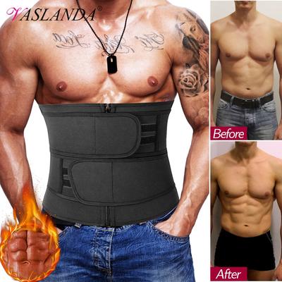 Erkekler Bel Eğitmen Korseler Zayıflama Vücut Şekillendirici Spor Giyotin Kemer Sauna Ter Yağ Yakıcı Egzersiz Cincher Sıkıştırma Shapewear