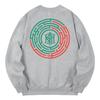KAN6312 Kmg0016 Pan'S Miro Fleece-Lined Sweatshirt - Gray