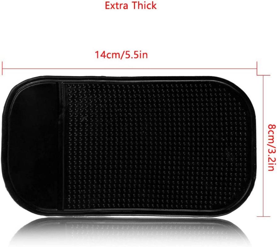 Mata Antypoślizgowa na Deskę Rozdzielczą Samochodu Uchwyt Antypoślizgowy Telefon Okulary Przeciwsłoneczne Perfumy Auto Antypoślizgowa Podkładka Żelowa do Uchwytu GPS