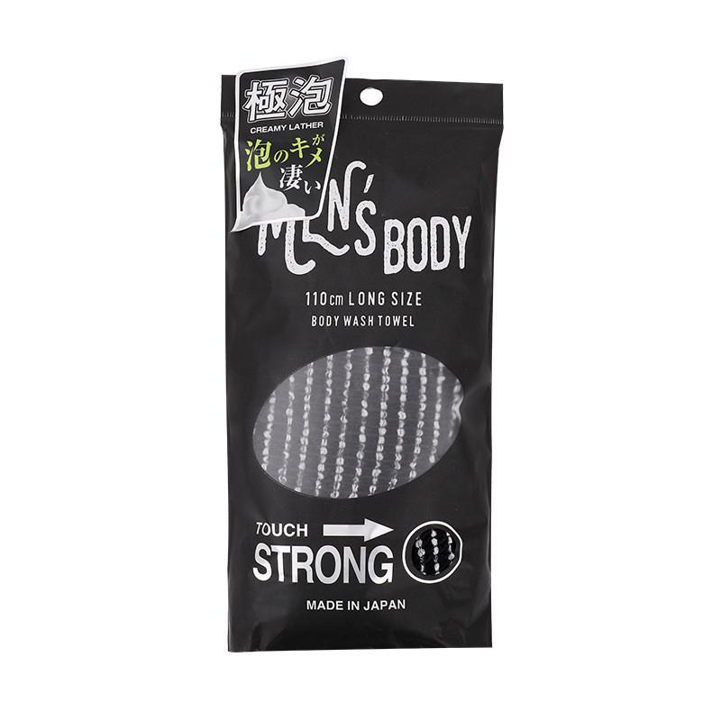 Exfoliating Extra Long Towel Texture Makes Fluffy Foam Bubble Rubbing Mud Use