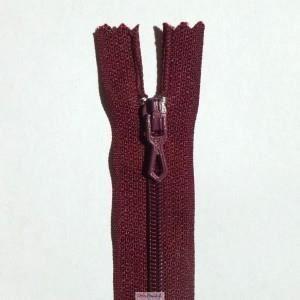 Fermeture éclair - Prestyl - 20 cm - Bordeau - Non séparable - Couture facile