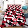 S-Scarlet W-Witch Duvet Cover Set Home Style Bedding Soft Laundry Cotton Bed 3 Piece Set Student Dormitory Gift