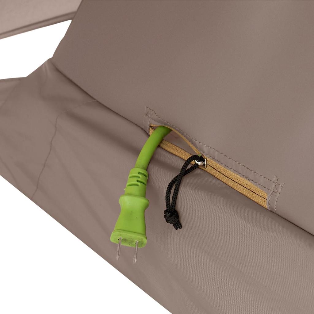 COLEMAN 4 Personen breites Tipi3025 Greige