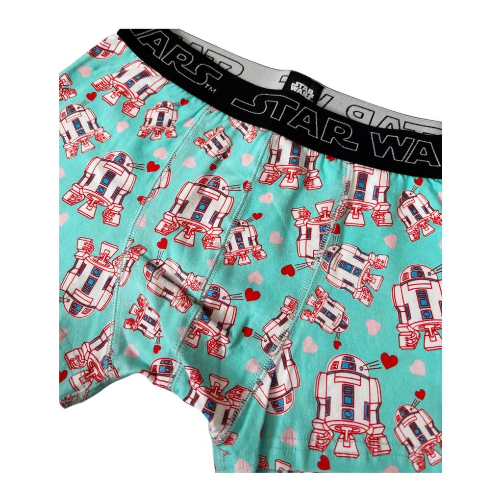 Small Planet STAR WARS Boxer Briefs, STAR WARS/R2-D2 Heart, Size L