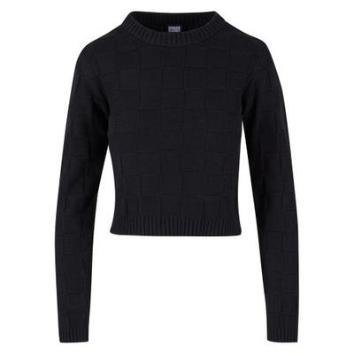 Urban Classics Womens/Ladies Checked Knitted Sweatshirt