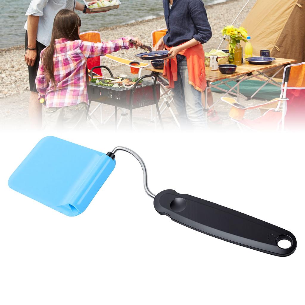 Angle Spatula Compact Cooking Spatula Ergonomic Handle Replaceable Safe Lightweight for Cam Cooking