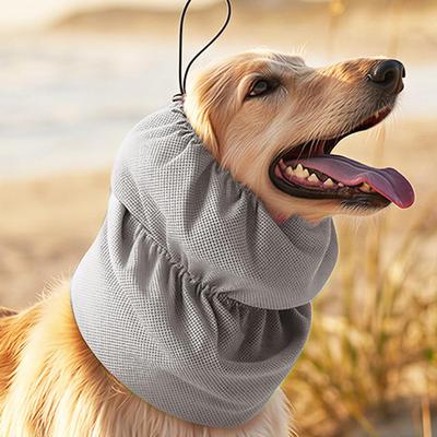 Snoods For Dogs Adjustable Elastic Comfortable Headwear Cooling Ear Covers For Dogs For Pet Puppy Small Medium Large Breed
