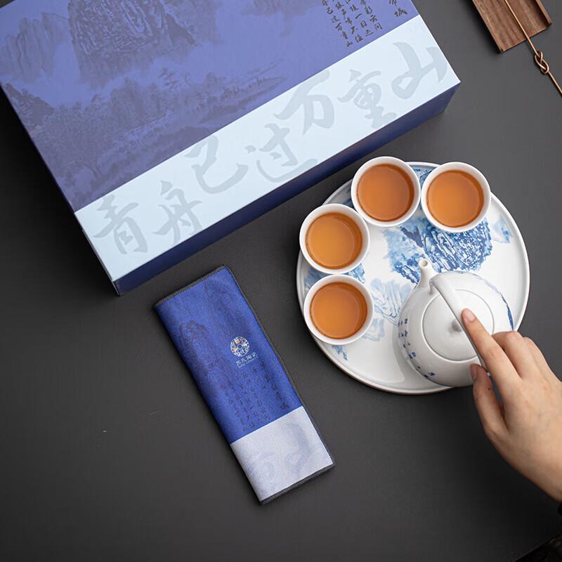 Chinese Blue and White Porcelain Kung Fu Tea Set