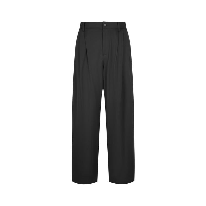 Men's Drawstring Knit Straight-Leg Casual Trousers