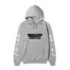 Anime Attack On Titan Levi Ackerman Hoodie, Double Sleeve Japanese Text Print Pullover Sweatshirt Long Sleeve Streetwear for Men Women