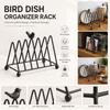 Wire Construction Plate Rack Layered Shelf Storage New Pot Lid Rack  Desk Organizer
