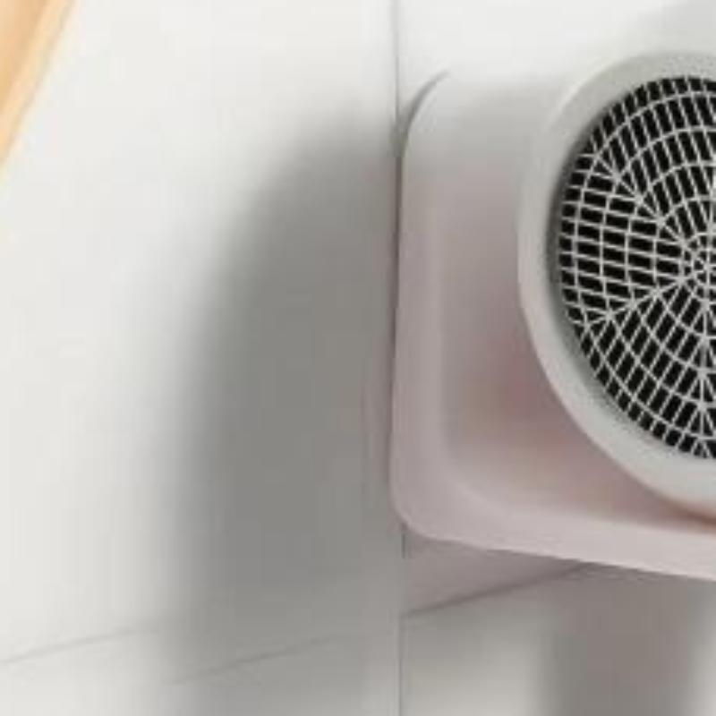 Hair Dryer Storage Rack Non Perforated Bathroom Household Hair Dryer Holder Bathroom Air Duct Wall Hanging Rack Minimalist