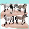 Camargue Pvc Farm Animal Model Set With Realistic Horses For Collectors And Hobbyists