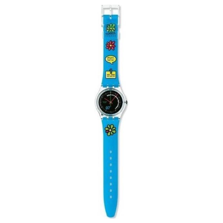 SWATCH Unisex 34mm Black Watch SKK125 SKK125