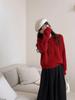 Women's 2026 Autumn/Winter Cozy Loose Knit Pullover Top