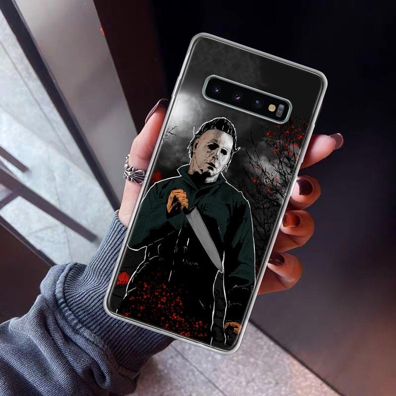 

Halloween The Curse Of Michael Myers Horror Phone Case For Samsung Galaxy S26 S25 Edge S24 S23 Ultra S22 Plus S21 S20 FE Soft TP Samsung S20 Ultra