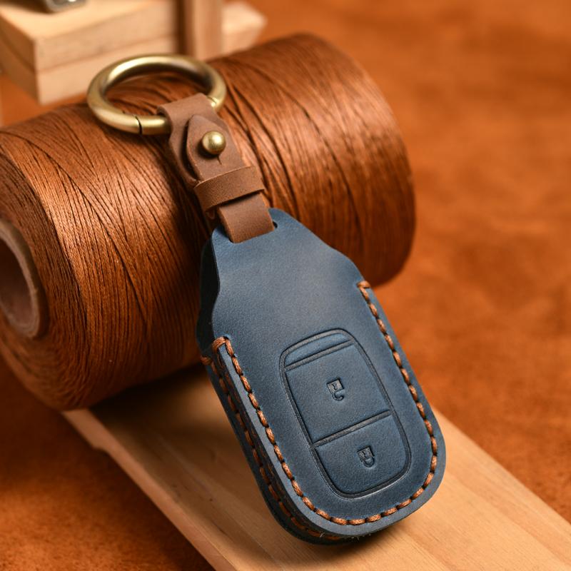 Suitable for Honda Civic Accord CRV Breeze VEZEL URV Leather Key Case Cover Protector
